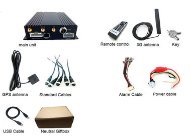 Portable SD Card Mobile Dvr With Linux System , Operate Safer Fleets 3G Mobile DVR