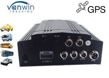 Anti knock 4 Channel GPS Mobile DVR 1TB Storage Basic for Bus and Taxi