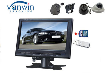 Auto Car Tft Monitor , Sd Card Usb Interface In Car Tft Lcd Monitor Touch Screen