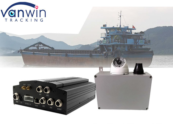 4G GPS HDD Mobile DVR Live Video Streaming System For Sand Mining Dredgers Vessels