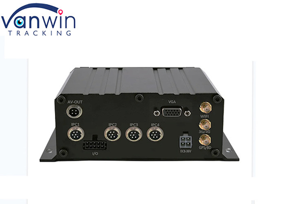 1080P MNVR GPS Tracking 4 Channel Mobile DVR For Vehicles Fleet Management