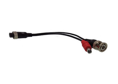 M12 Female To BNC Male 4 Pin 24cm Camera Cable Connector