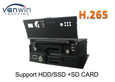 Fuel Sensor H.265 HDD 4 Channel 1080P RJ45 Port HD Mobile DVR with Motion detection