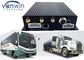 Vehicles 4 Channel Car DVR / Mobile DVR PTZ Local Remote Control