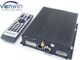 720P 4CH Video Security System Full HD Mobile DVR  with RJ45 Lan Port