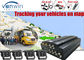 HDD Mobile Black Box CCTV DVR Kit  GPS Camera with 7inch monitor for Truck