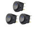 Diverse Color DVR Accessories , Car Truck Rocker Round Toggle LED Switch On - Off Control
