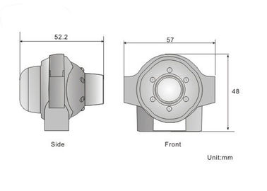 600 TVL Sony CCD AHD 1080P Bus Surveillance Camera with IR HD Recording Camera Private Mould