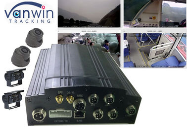 8V - 36V GPS Mobile DVR With GPS Tracking , H.264 Compression Format