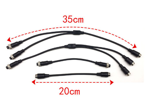 4pin Waterproof Extension Cable Male To Male / Female To Female M12 Wire Connector