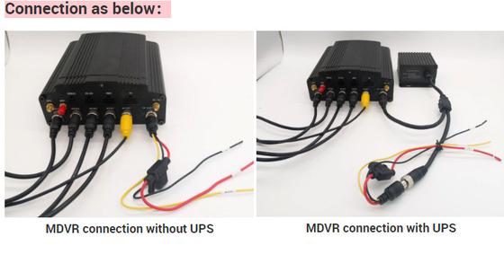 DC 8V - 36V Car UPS Battery Waterproof Vandaproof Mobile DVR Accessories UPS For MDVR