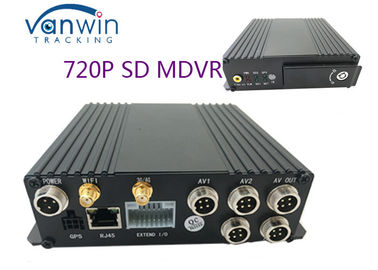 1080P 4 Channels Mobile DVR  for Truck Taxi Bus GPS Tracking 3G Realtime Video