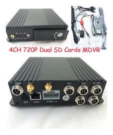 SD Card Mobile DVR HD CCTV for Vehicle Camera Car Tracking 4CH DVR Onboard