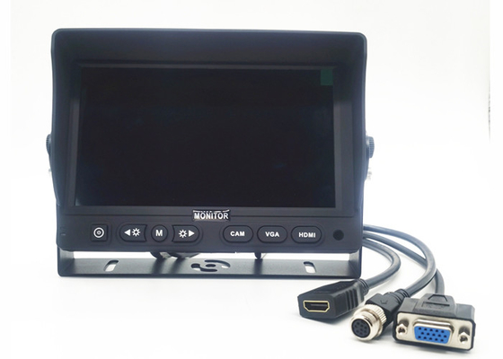 Android VGA HDMI Input AV TFT Car Monitor For HD MDVR Video Display