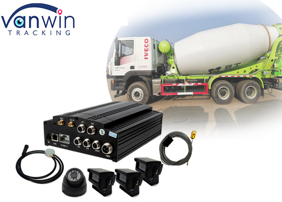 4G Wireless GPS Fuel Sensor concrete mixer blender fleet monitoring HDD Mobile DVR