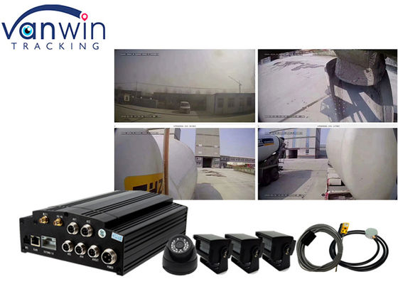 4G Wireless GPS fleet monitoring HDD Mobile DVR