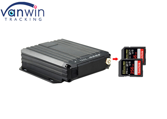 4 Channel 1080P Dual SD Card Mobile Dvr With 4G GPS Wifi