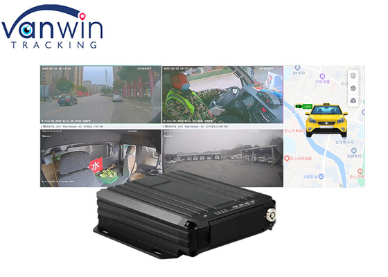 4 Channel 1080P Dual SD Card Mobile Dvr With 4G GPS Wifi