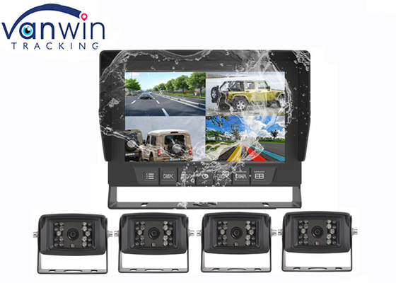AHD Quad Waterproof TFT Car Monitor Display With IP69 7 Inch