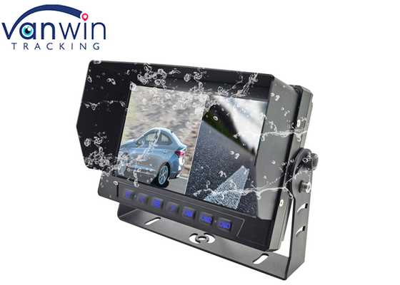 AHD Two Split Waterproof 1080P Car Monitor With IP69K7 Inch