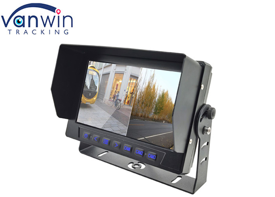AHD Two Split Waterproof 1080P Car Monitor With IP69K7 Inch