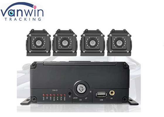 4g 4ch 3G Ｍobile DVR with GPS wifi for vehicle  Fleet Management