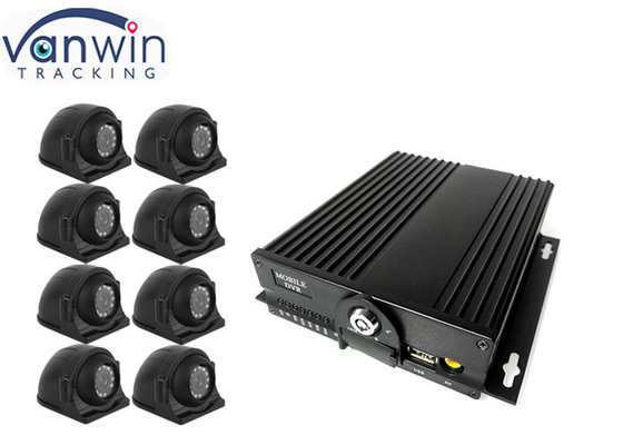 8CH 4g GPS Dual SD MDVR Camera Mobile Monitor System With Wifi