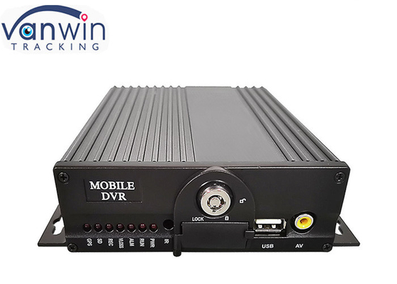 AHD 1080P 4g Dual SD card 4ch GPS mobile cctv dvr
