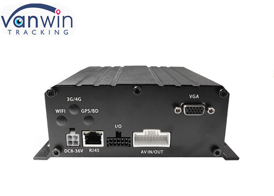 4ch 4G GPS WIFI H.265 HDD mobile car recorder dvr For Vehicles Fleet Management