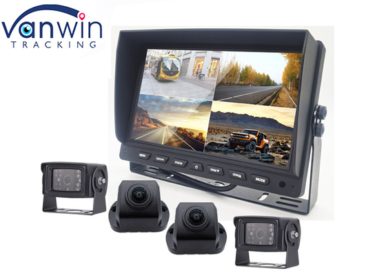 4 Channel 9 Inch Hd Car Rearview Reverse Camera With Monitor