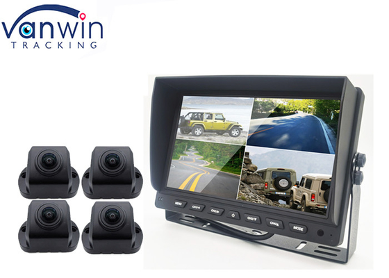 4 Channel 9 Inch Hd Car Rearview Reverse Camera With Monitor