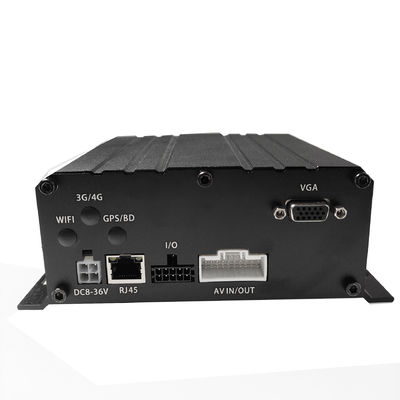 4G Live Video 6CH HDD vehicle cctv dvr GPS Tracking Device