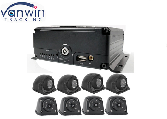 8CH HDD SSD SD Cardvehicle dvr with GPS 4G WIFI Alarm
