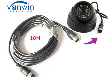 M12 4Pin Aviation Connector Male to Female Extension Cable 5m for Rear View Camera CCTV System