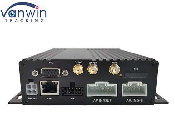 8ch Linux Automotive DVR Recorder With HDMI Output Alarm G Sensor