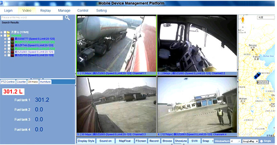 IP67 Truck Capacitor Fuel Level sensor oil Sensor DVR Accessories