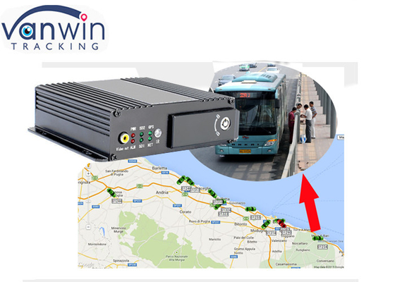 4G GPS Dual SD 8 Channel network embedded dvr AHD 1080P For Public Bus