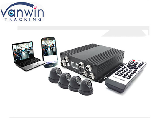 4G Wireless GPS SD Card DVR Video Surveillance System For Vehicles Fleet Management