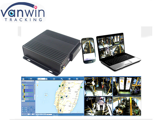 4G Wireless GPS SD Card DVR Video Surveillance System For Vehicles Fleet Management