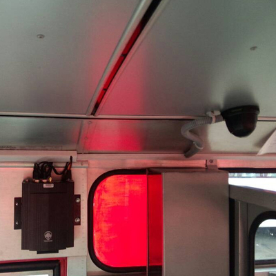 1080P AHD Video Monitoring 4ch HDD MDVR Track View Surveillance For Vehicles Safety