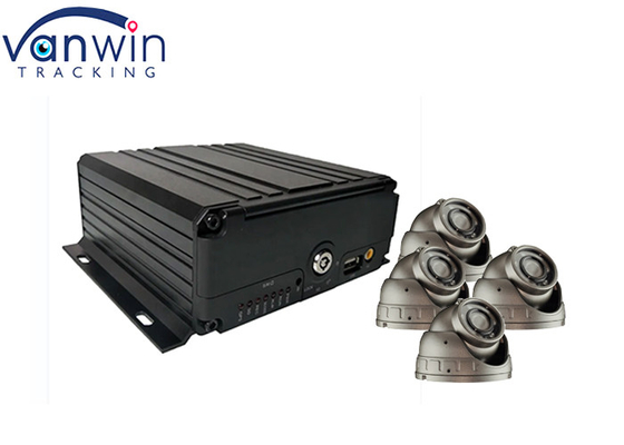 1080P MNVR GPS Tracking 4 Channel network mobile dvr for Vehicles Fleet Management
