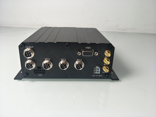 1080P MNVR GPS Tracking 4 Channel network mobile dvr for Vehicles Fleet Management