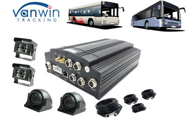 Public Bus Wifi Router 3G Mobile DVR GPS 4CH Hard Disk With Sim Card 8V - 36V