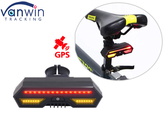 Mini Waterproof 4G Wireless Bike Finder Tracker Bike GPS Tracker With Taillight