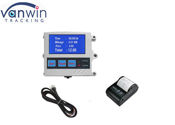 Factory customize Taximeter meter with printer for Taxi Vehicle GPS Tracker