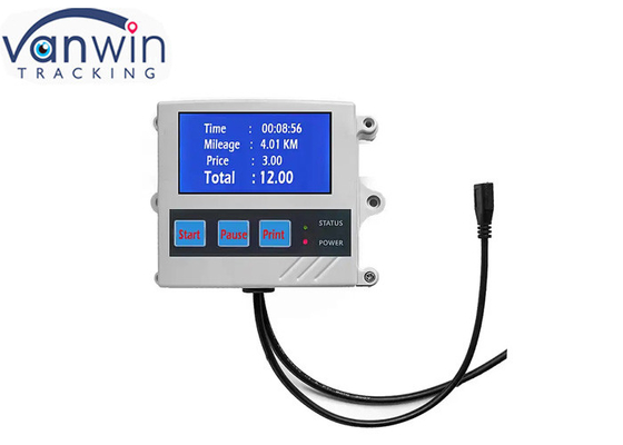 Factory customize Taximeter meter with printer for Taxi Vehicle GPS Tracker
