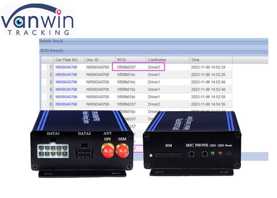 4G Vehicle GPS tracker with RFID reader door detection tracking solution