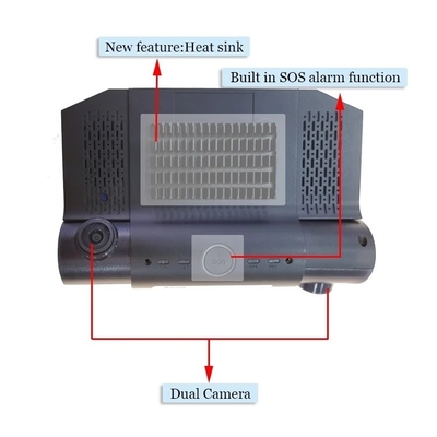 4g wifi 1080p TF card camcorder with gps 2ch ahd mdvr camera 1080p for vehicles