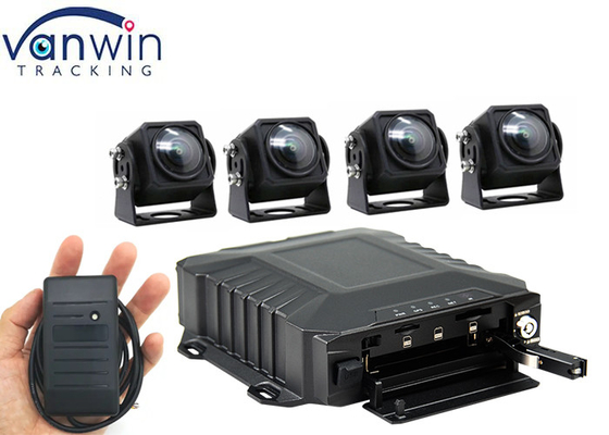 3g/4g Wifi Hdd Tracking 4/8 Channel mobile dvr kits with RFID For Taxi Truck Car Bus