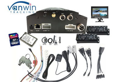 720P HD video recording Bus people counter integrate 3G Live Video Mobile DVR CMS platform